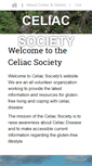 Mobile Screenshot of celiacsociety.com